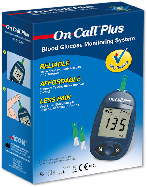 OnCall Plus Glucometer - great price